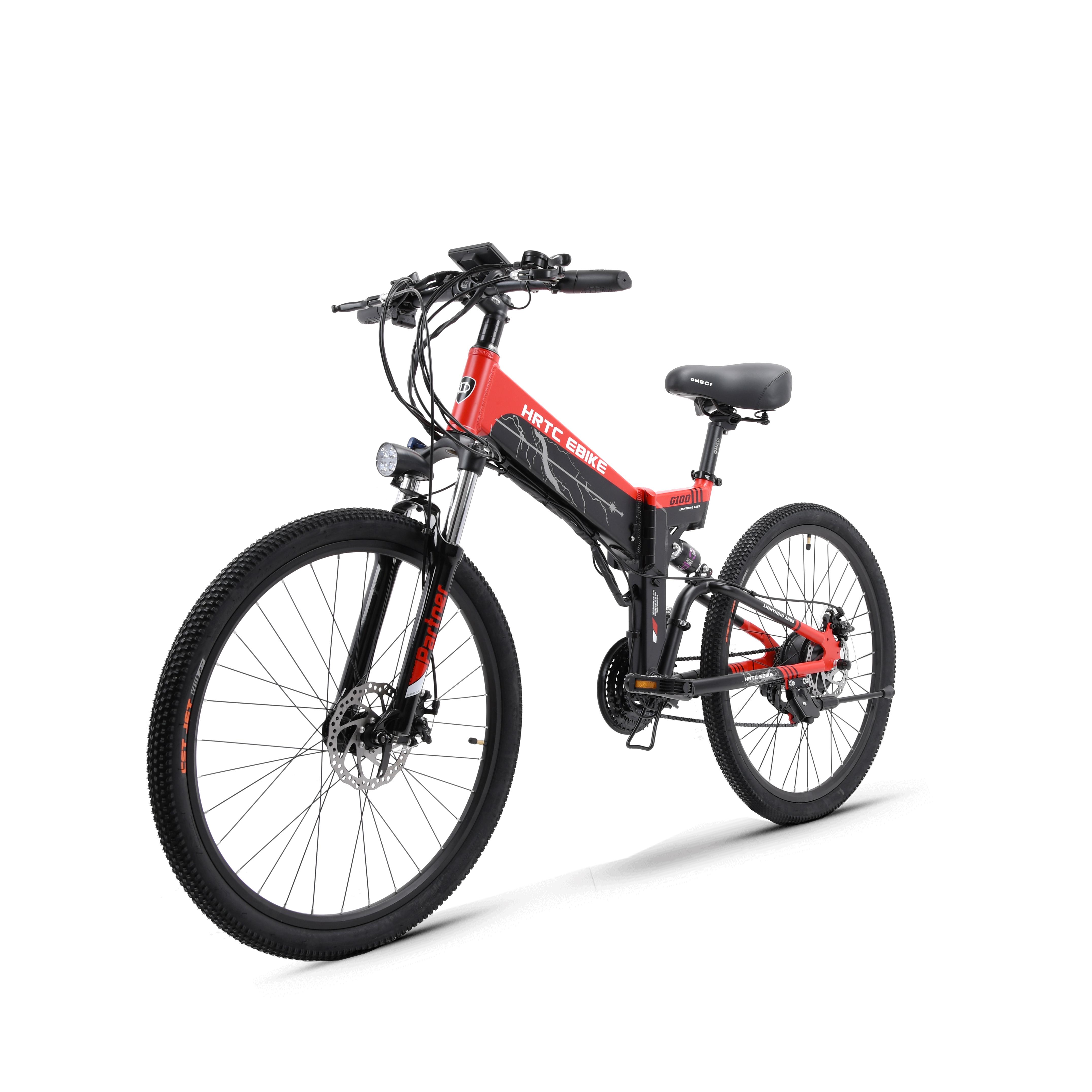 26 인치 전기 산악 자전거 48v 리튬 배터리 500w 모터 드라이브 전기 자전거 PAS 범위 70km 충격 전자 자전거